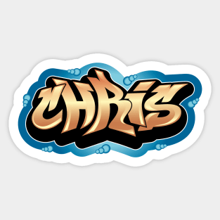 CHRIS Sticker